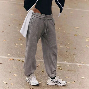 NWT Free People Sprint To The Finish Pants Sweatpants Joggers Baggy FP Movement